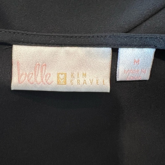 BELLE BY KIM GRAVEL LATTICE FRONT TOP - MEDIUM - Picture 5 of 5